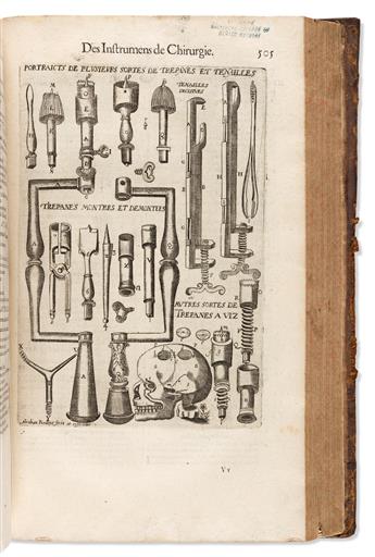 Guillemeau, Jacques (1550-1613) Les Oeuvres de Chirurgie.